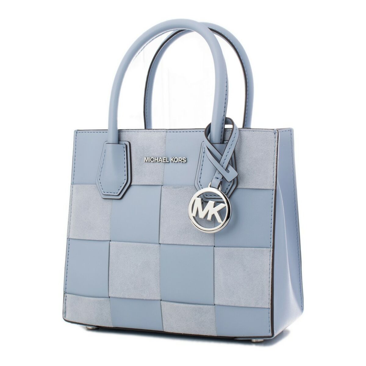 Borsa Donna Michael Kors 35S2SM9M6S-PALE-BLU-MLT Azzurro 22 x 19 x 10 cm-0