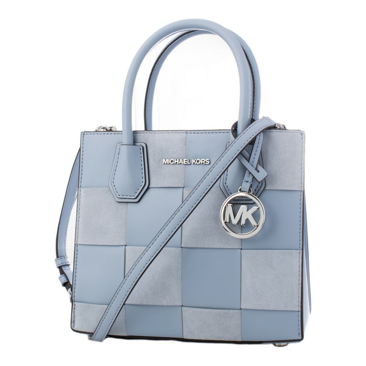 Borsa Donna Michael Kors 35S2SM9M6S-PALE-BLU-MLT Azzurro 22 x 19 x 10 cm-2