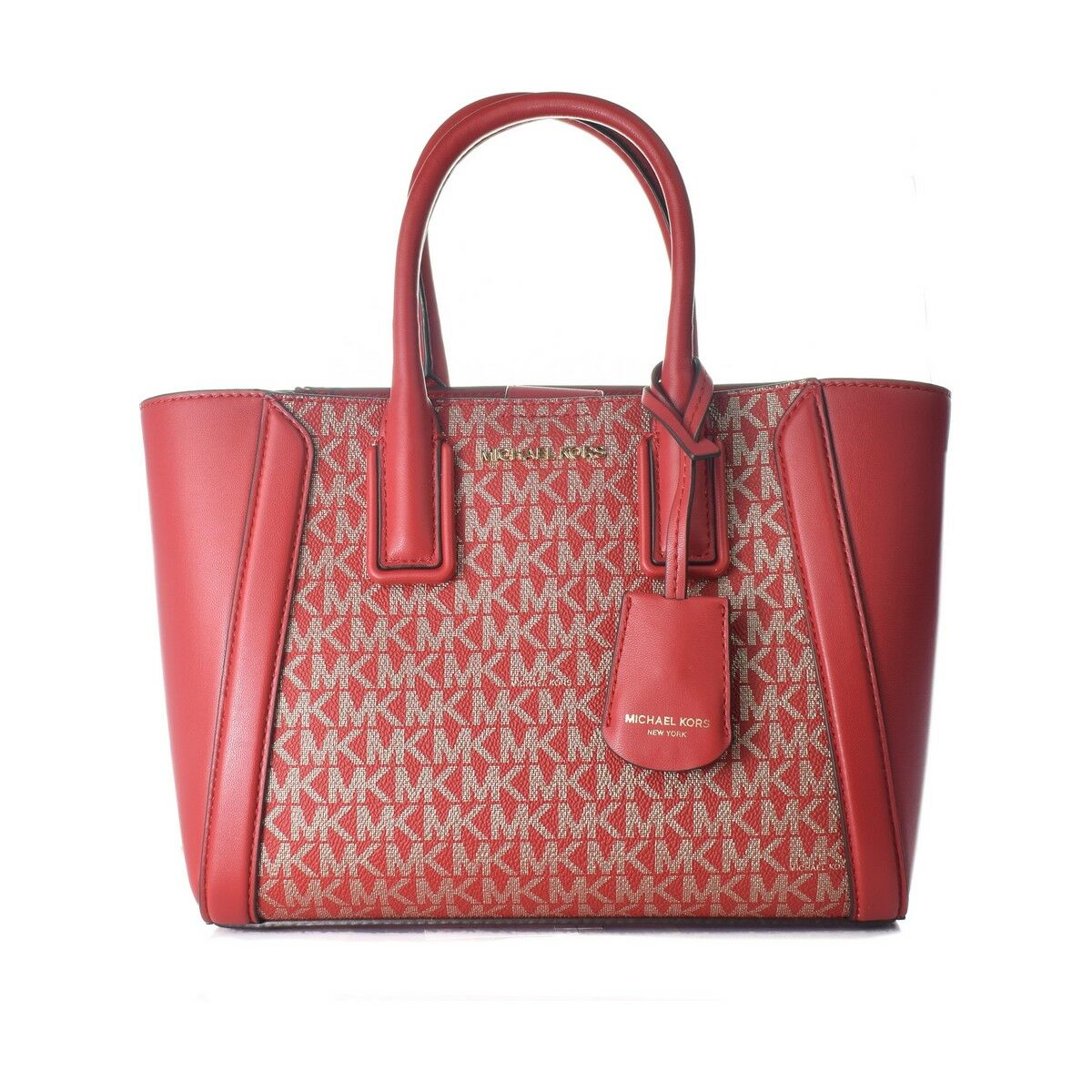 Borsa Donna Michael Kors 35F2G6KC5V-CHILI-GLD Rosso 24 x 18 x 8 cm-1