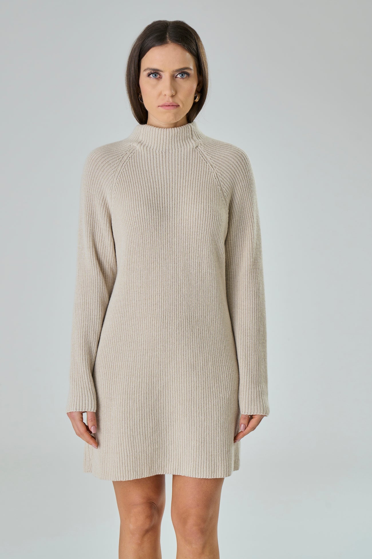 Cashmere blend knitted dress - Agnese