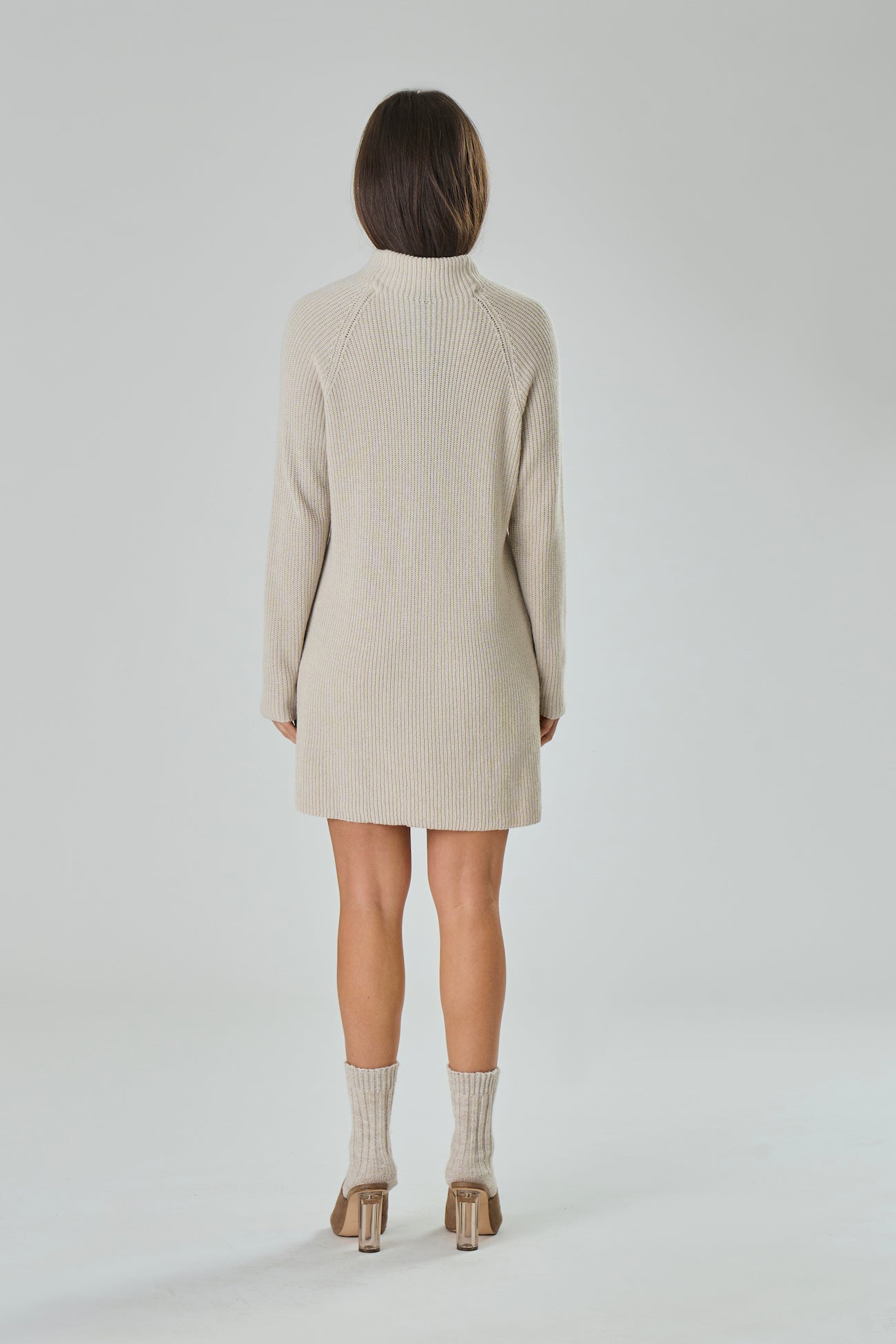 Cashmere blend knitted dress - Agnese