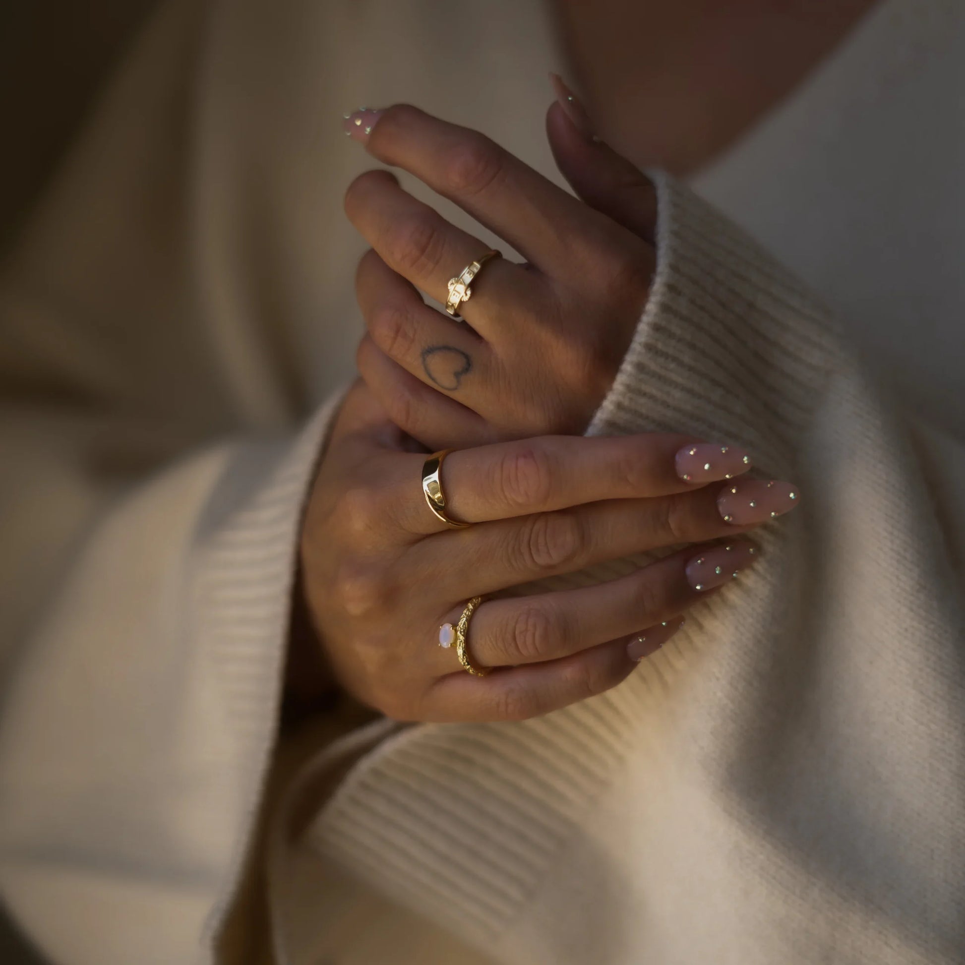 BABY SIGNET RING