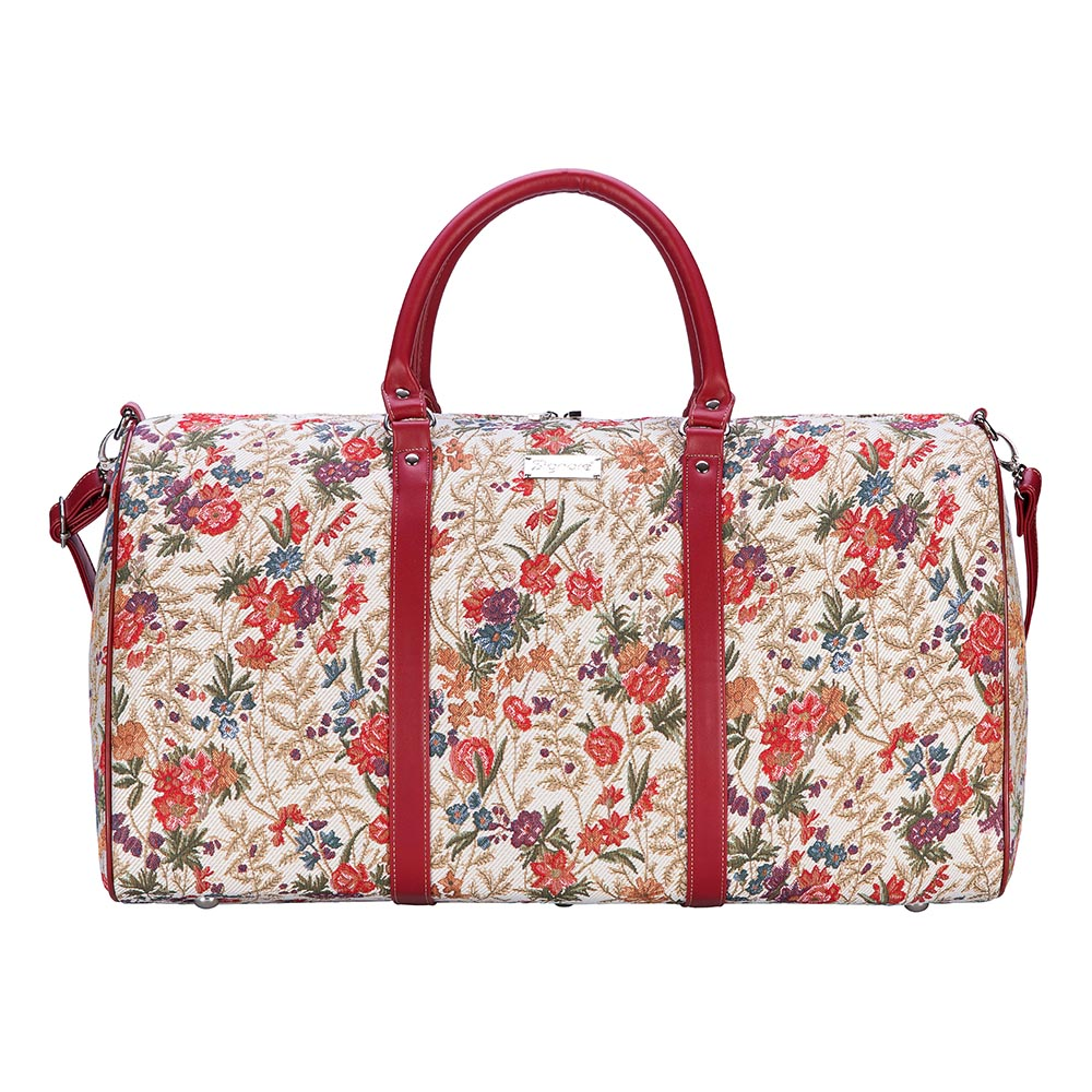 V&A Licensed Flower Meadow - Big Holdall-0