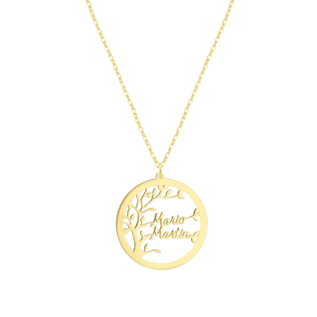 ALBERO name necklace-0