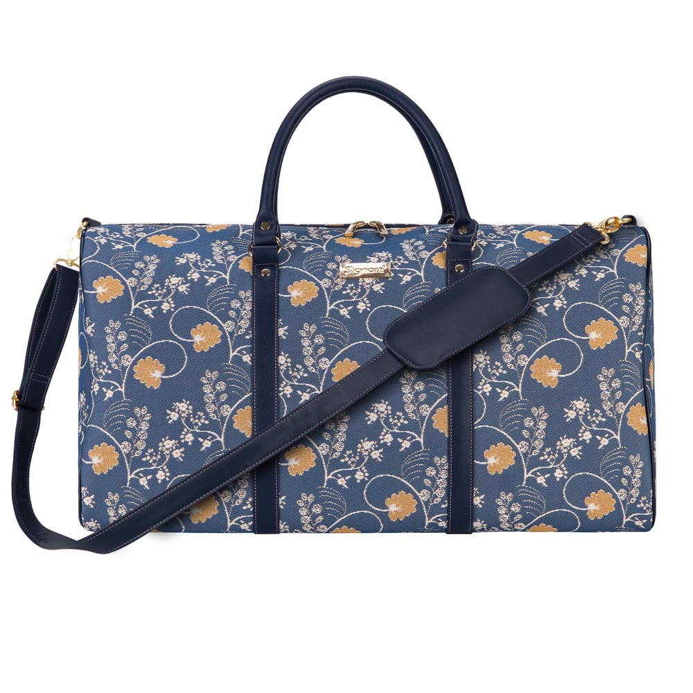 Jane Austen Blue - Large Travel Bag