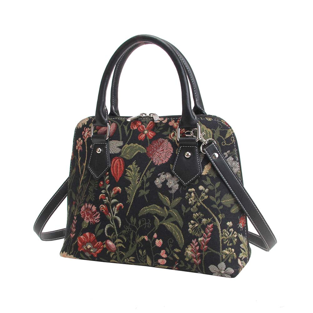 Morning Garden Black - Convertible Bag-1