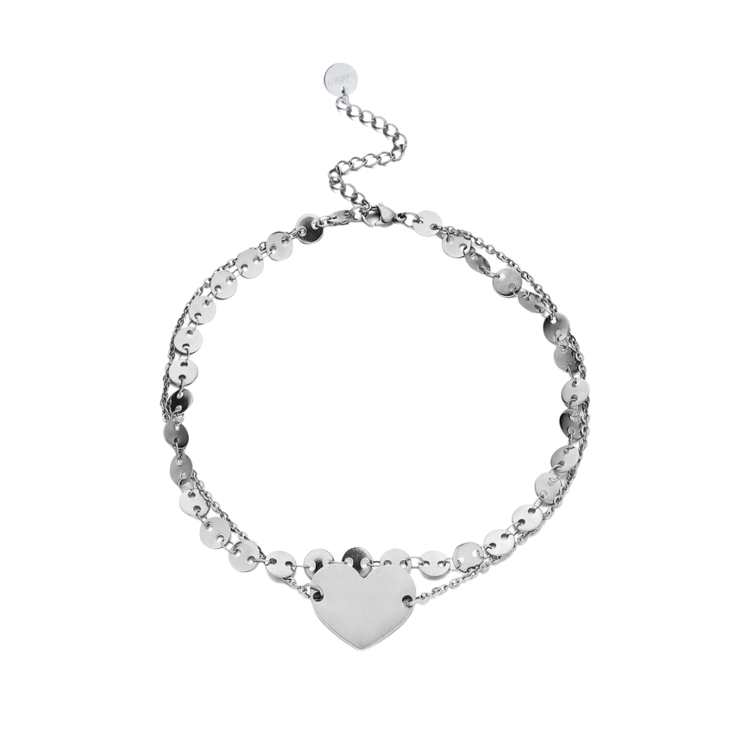 CARINO anklet | stainless steel | waterproof-1