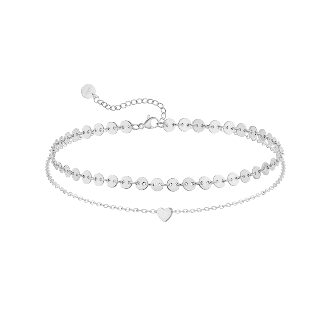 SABBIA anklet | stainless steel | waterproof-1