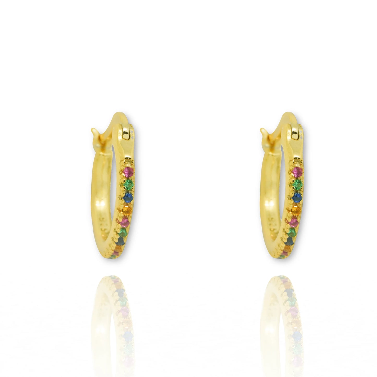 FRIDA RAINBOW HOOPS 1,3CM-0