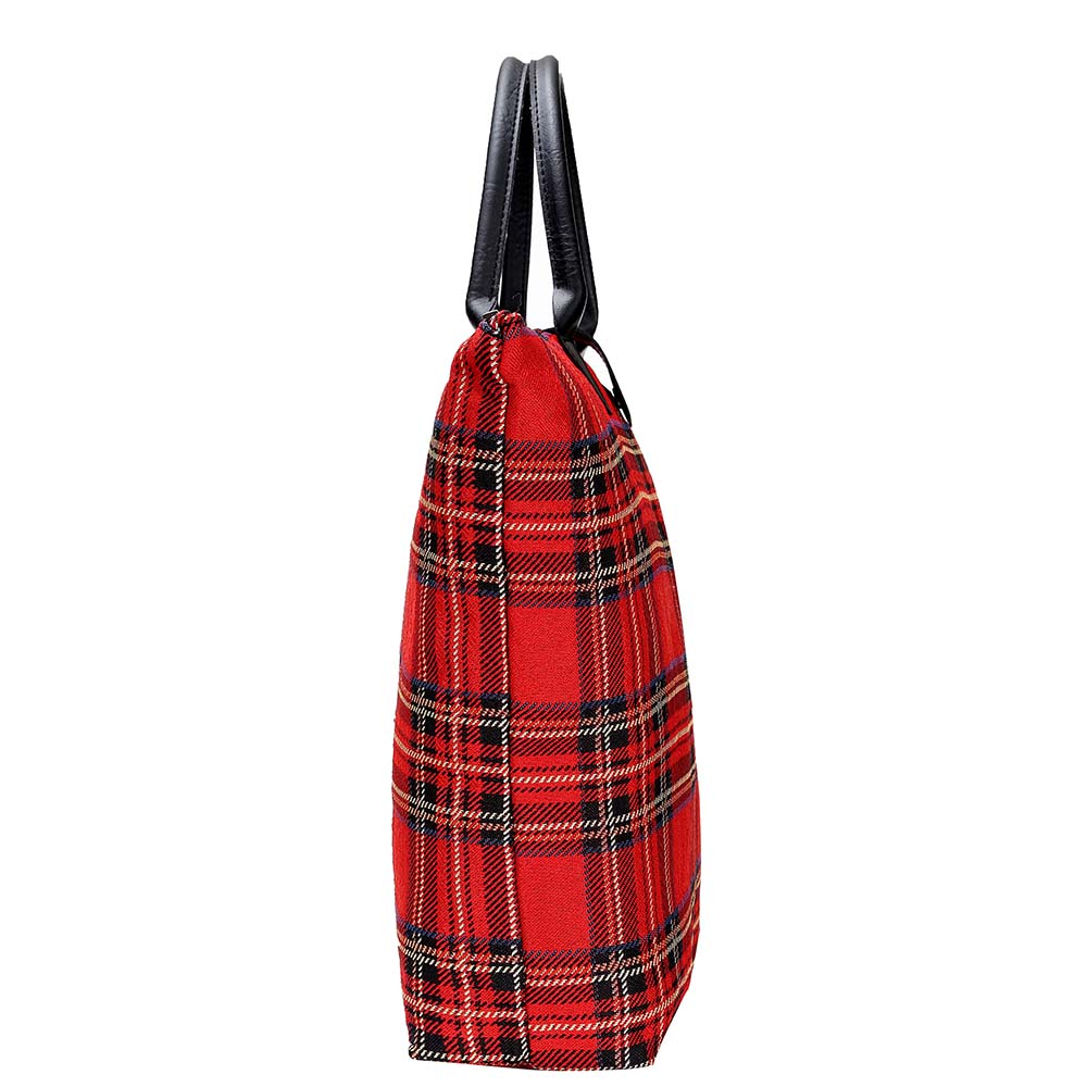 Royal Stewart Tartan - Foldaway Bag-1