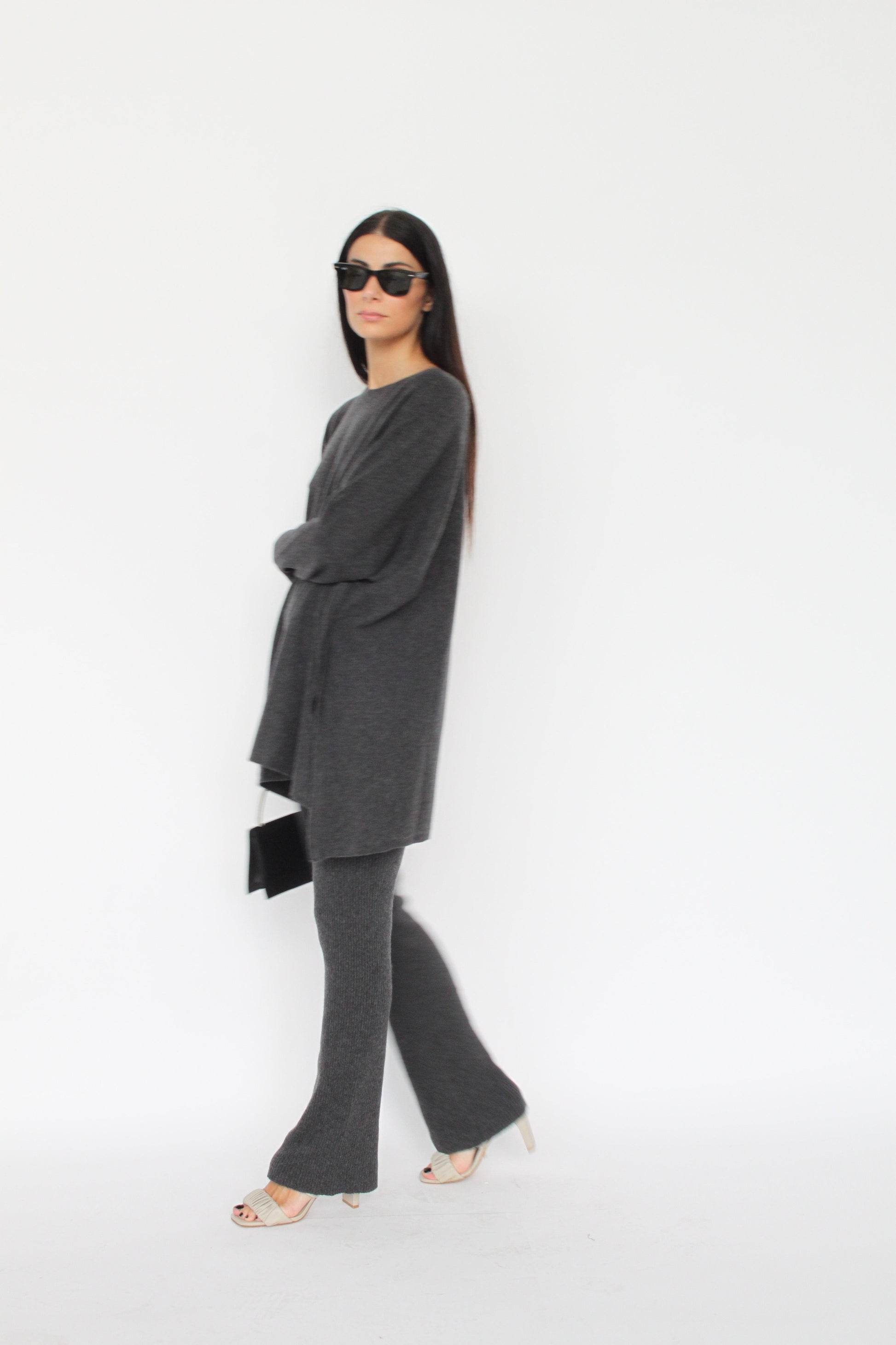 Girocollo oversize in misto Cashmere - Alyssa