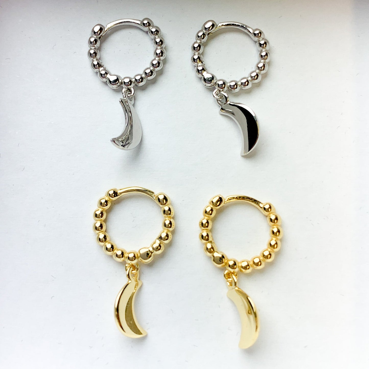 LUNA HOOPS 1CM-2