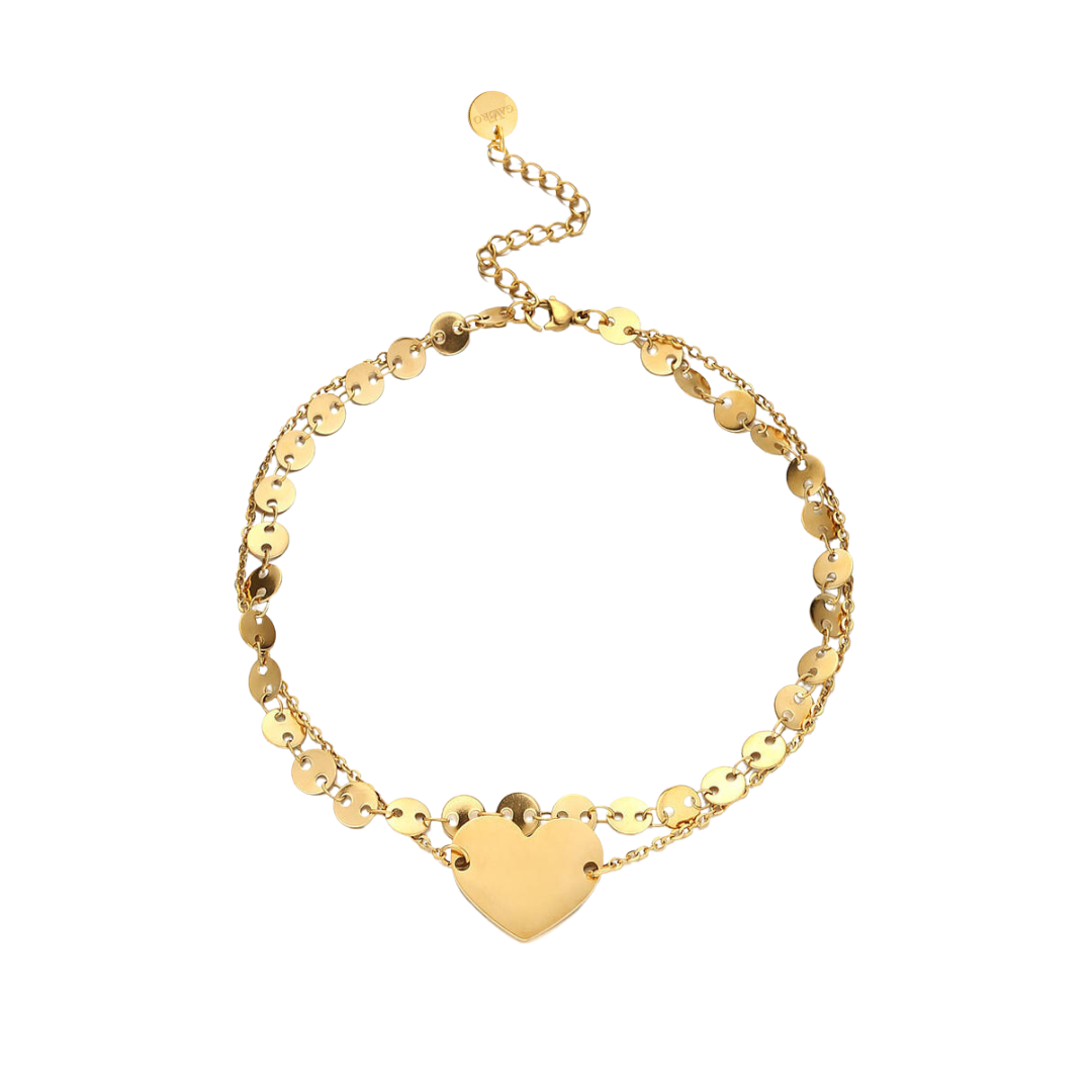 CARINO BRACCIALE A CUORE