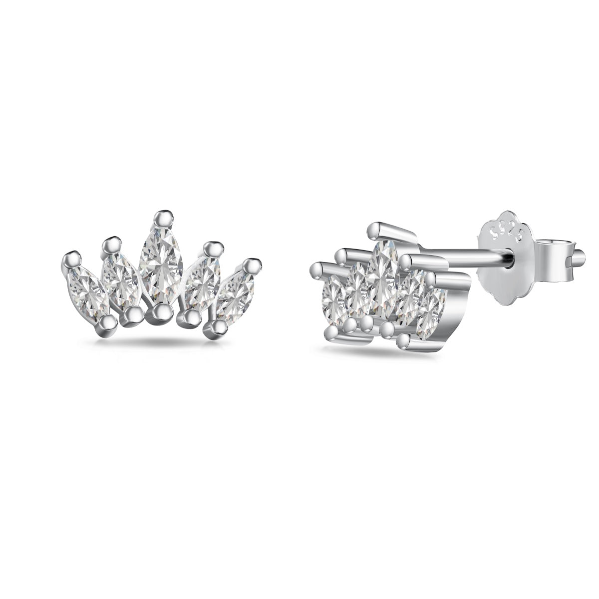 REAL Stud Earrings | Sterling Silver-3