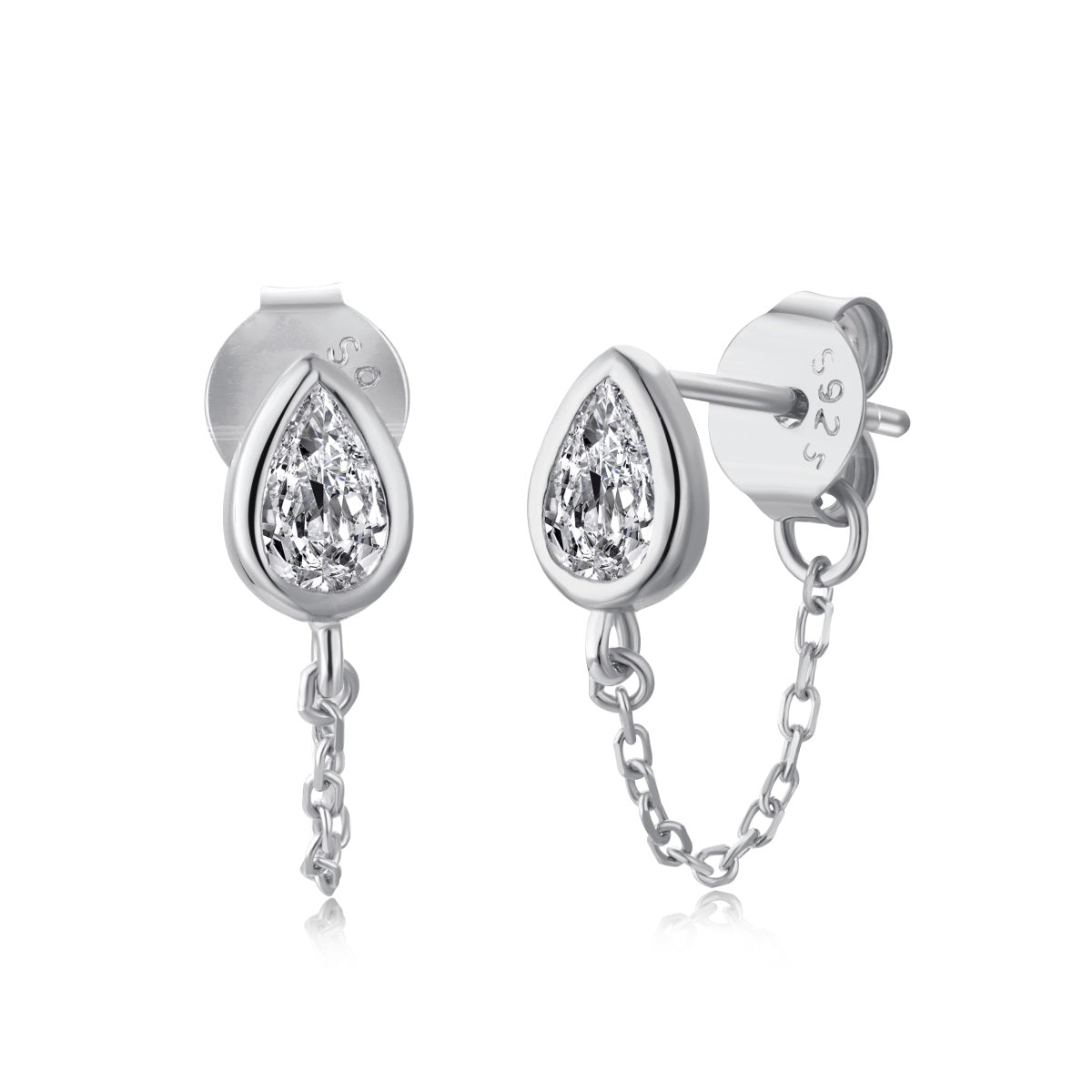 LACRIMA earrings | Sterling silver-0