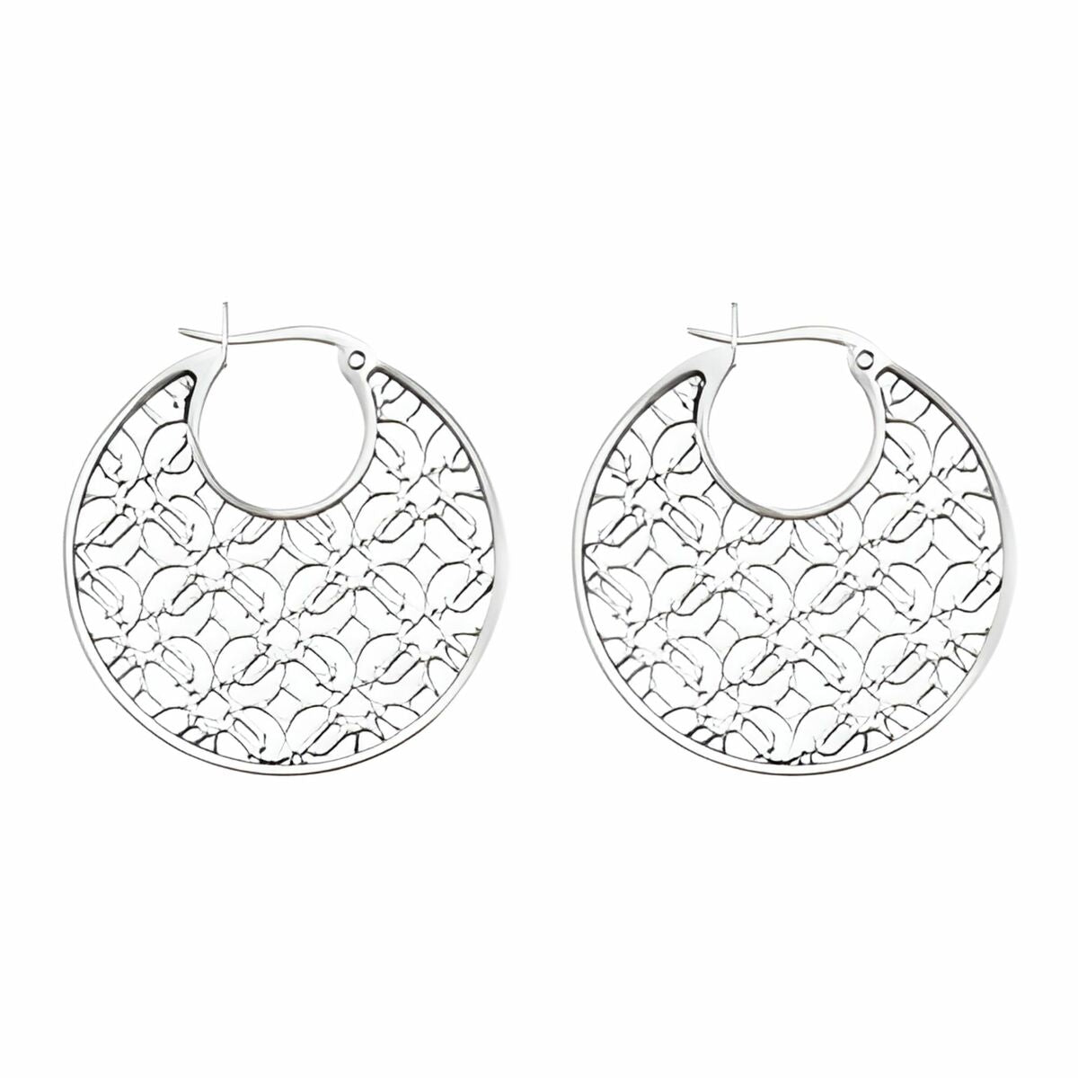 Ladies' Earrings Police PJ25593ESS.01 Stainless steel 3 cm-0