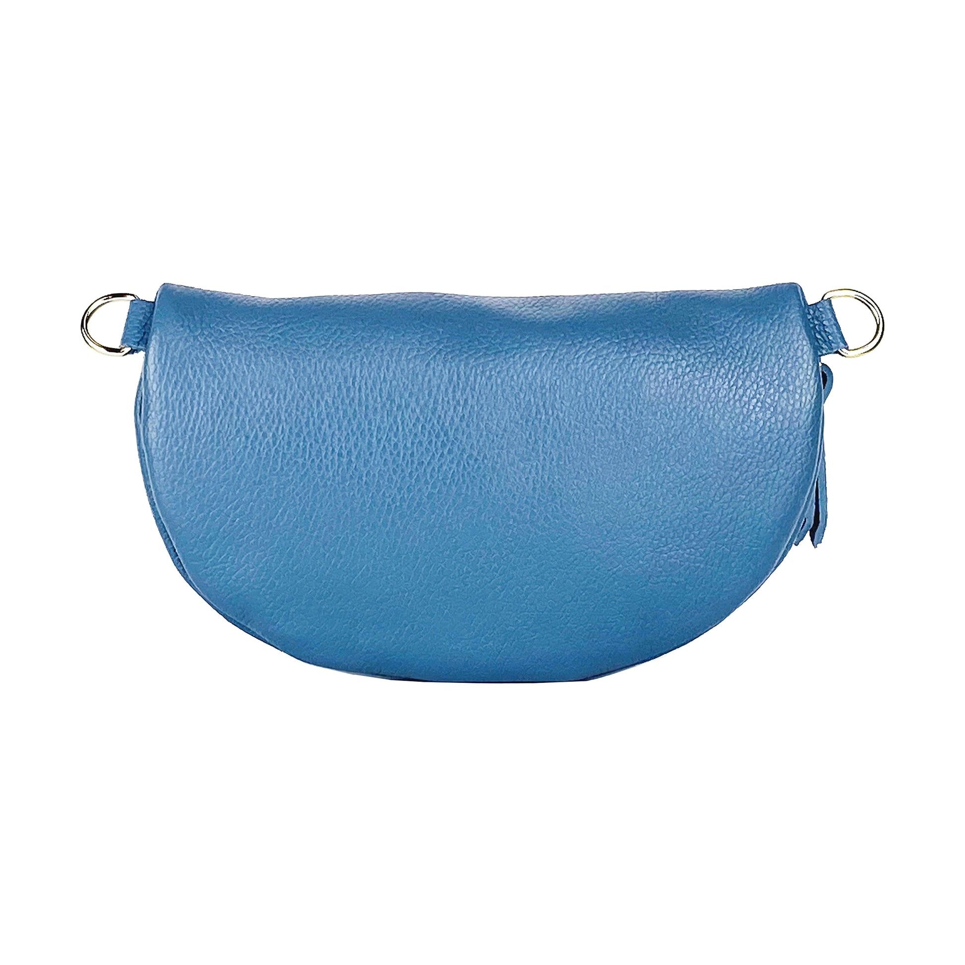 RB1015P | Genuine Leather Bum Bag with Removable Shoulder Strap Made in Italy. MI3