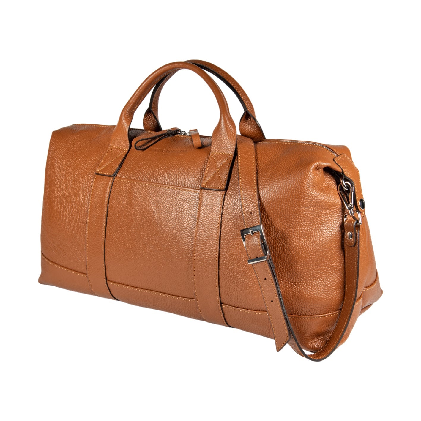 Genuine Leather Travel Bag Made in Italy