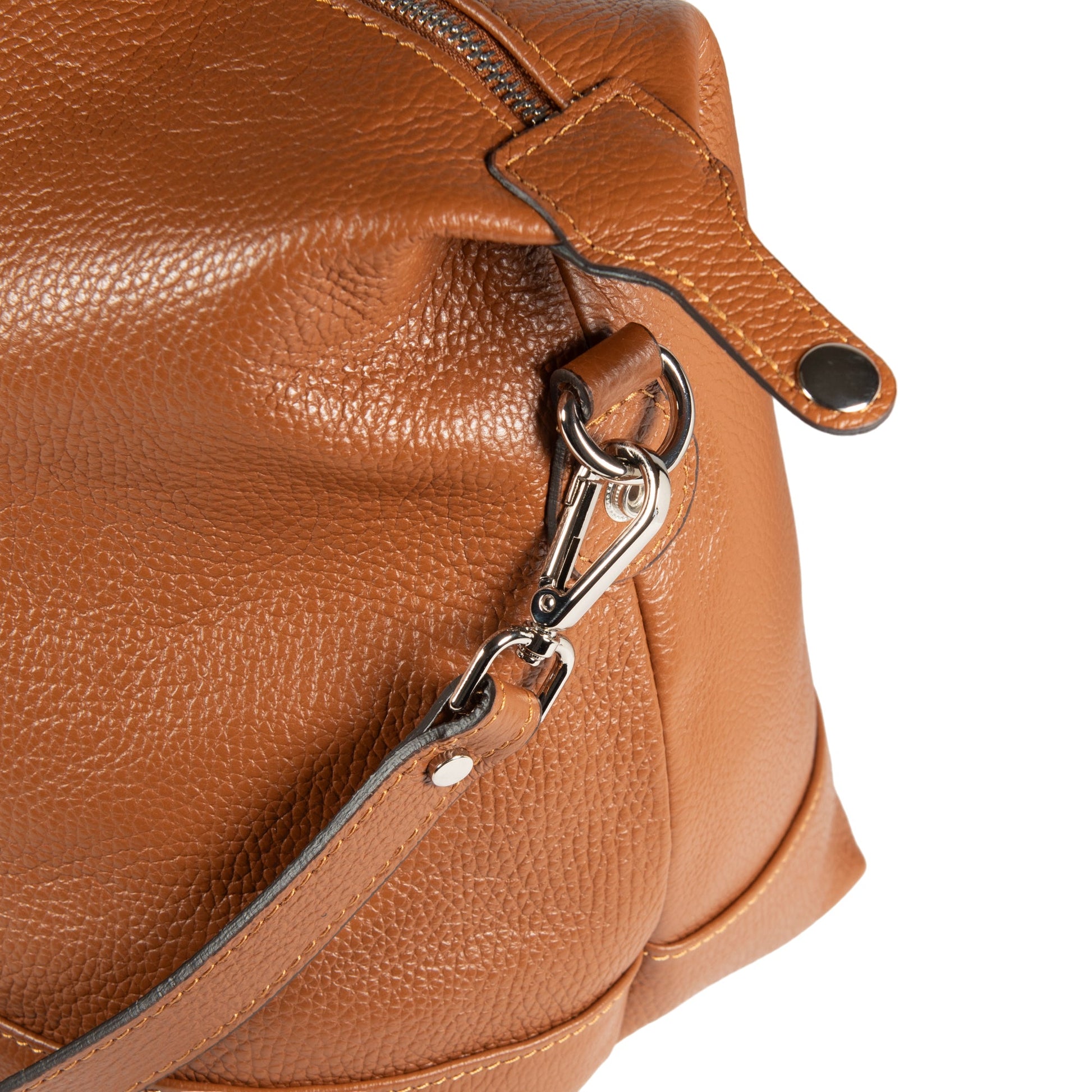 Genuine Leather Travel Bag Made in Italy