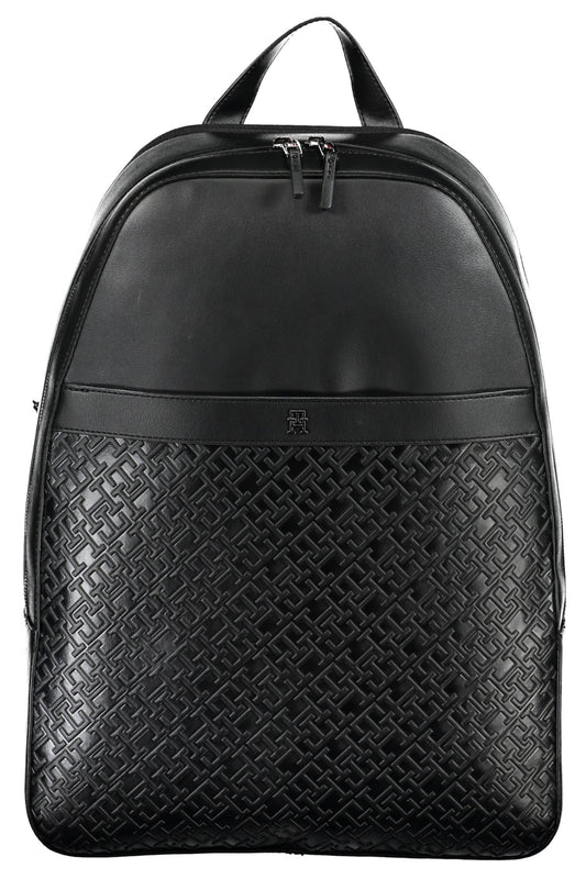 TOMMY HILFIGER MEN'S BLACK BACKPACK-0