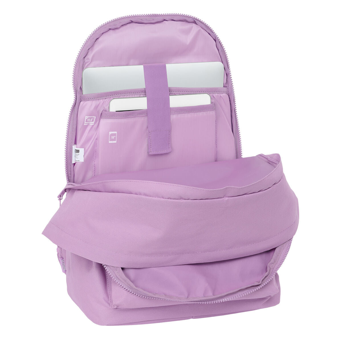 Laptop Backpack Munich Basic Lilac 31 x 44 x 18 cm-2