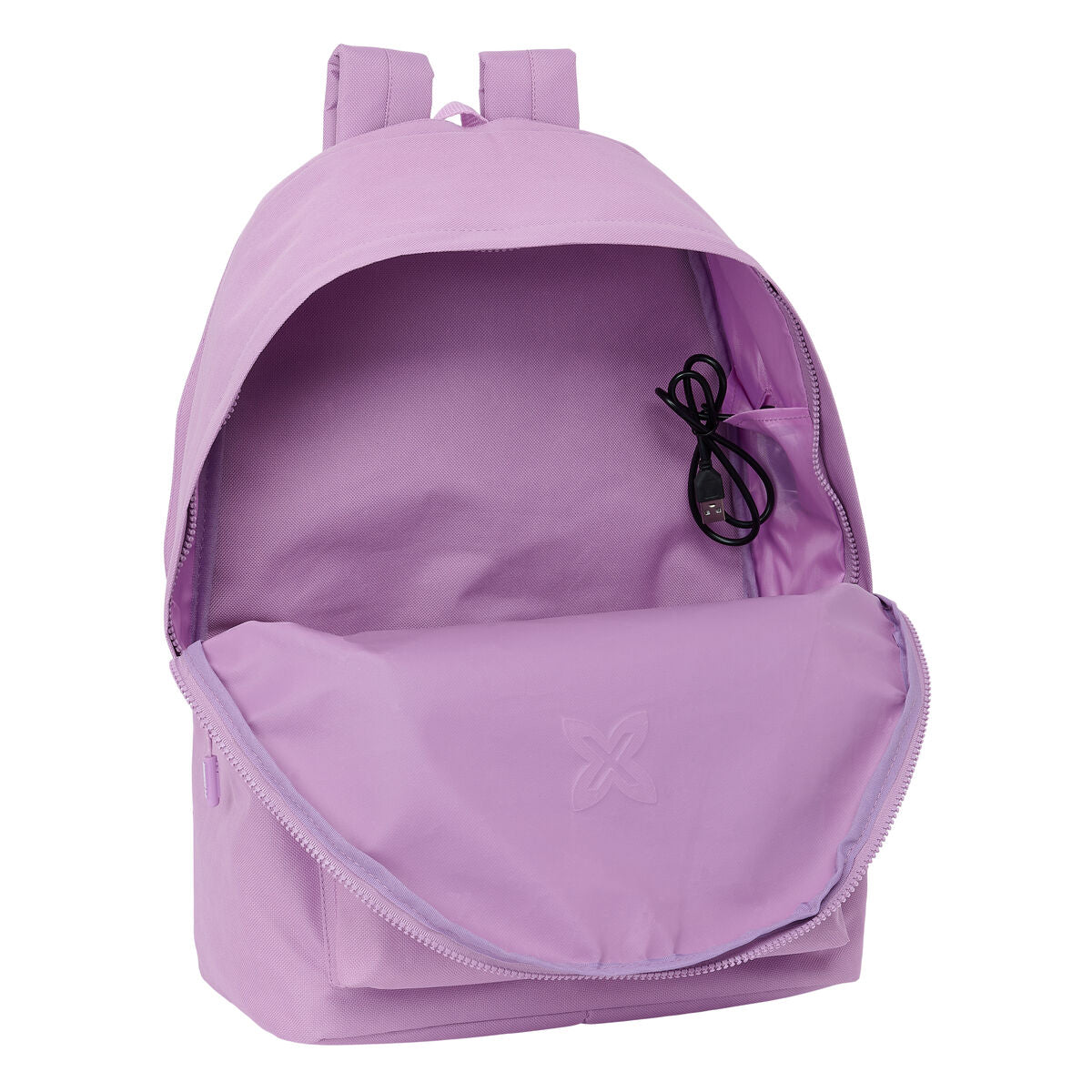 Laptop Backpack Munich Basic Lilac 31 x 44 x 18 cm-3