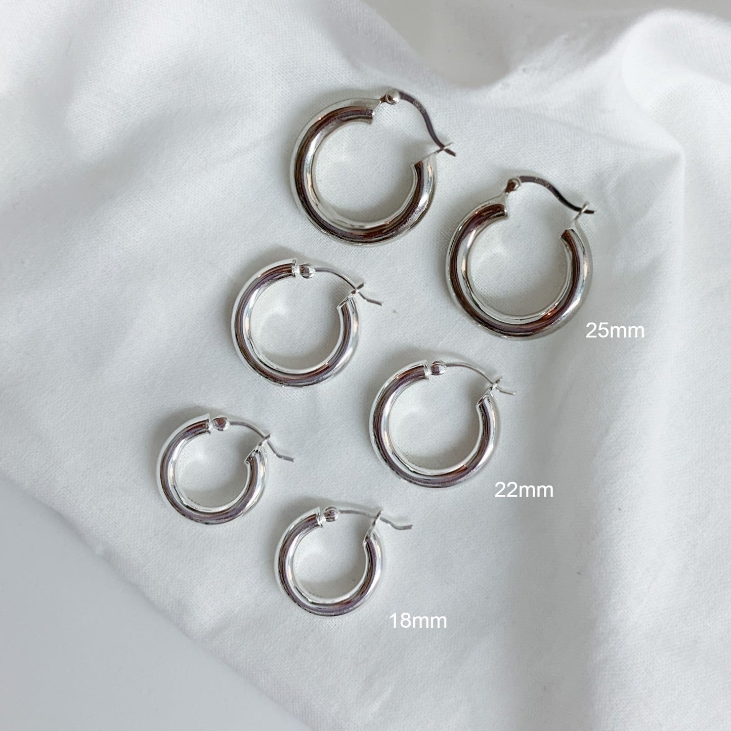 BLAIR CHUNKY HOOPS 2,5CM-5