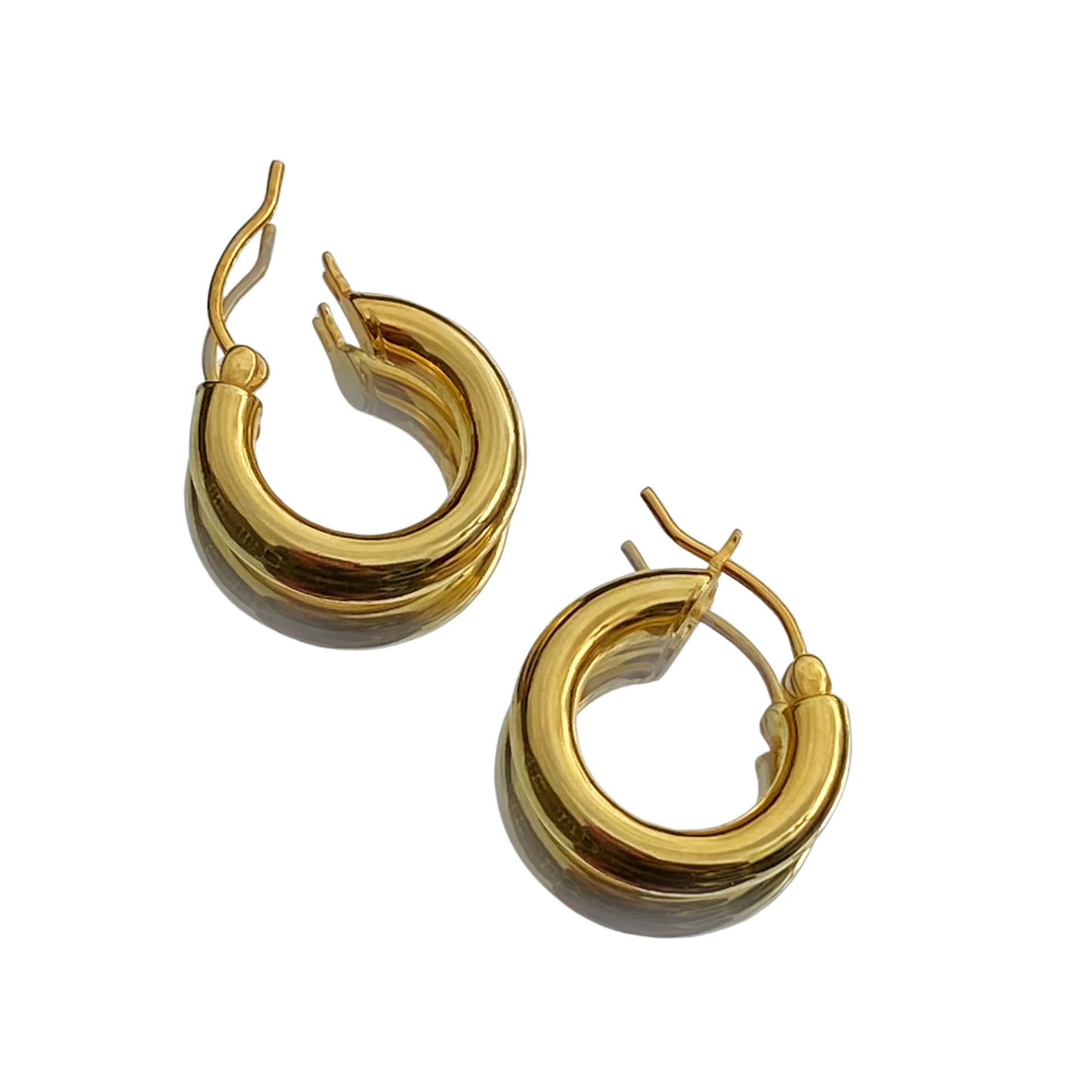 BLAIR CHUNKY HOOPS EARRINGS BC3