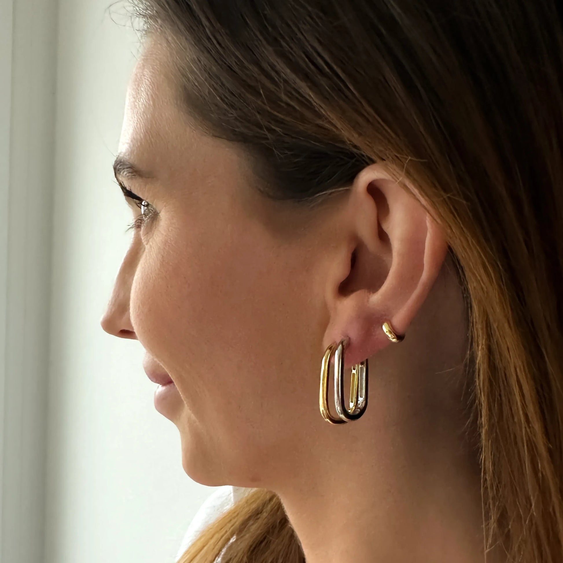 BROOKLYN HEIGHTS HOOPS EARRINGS