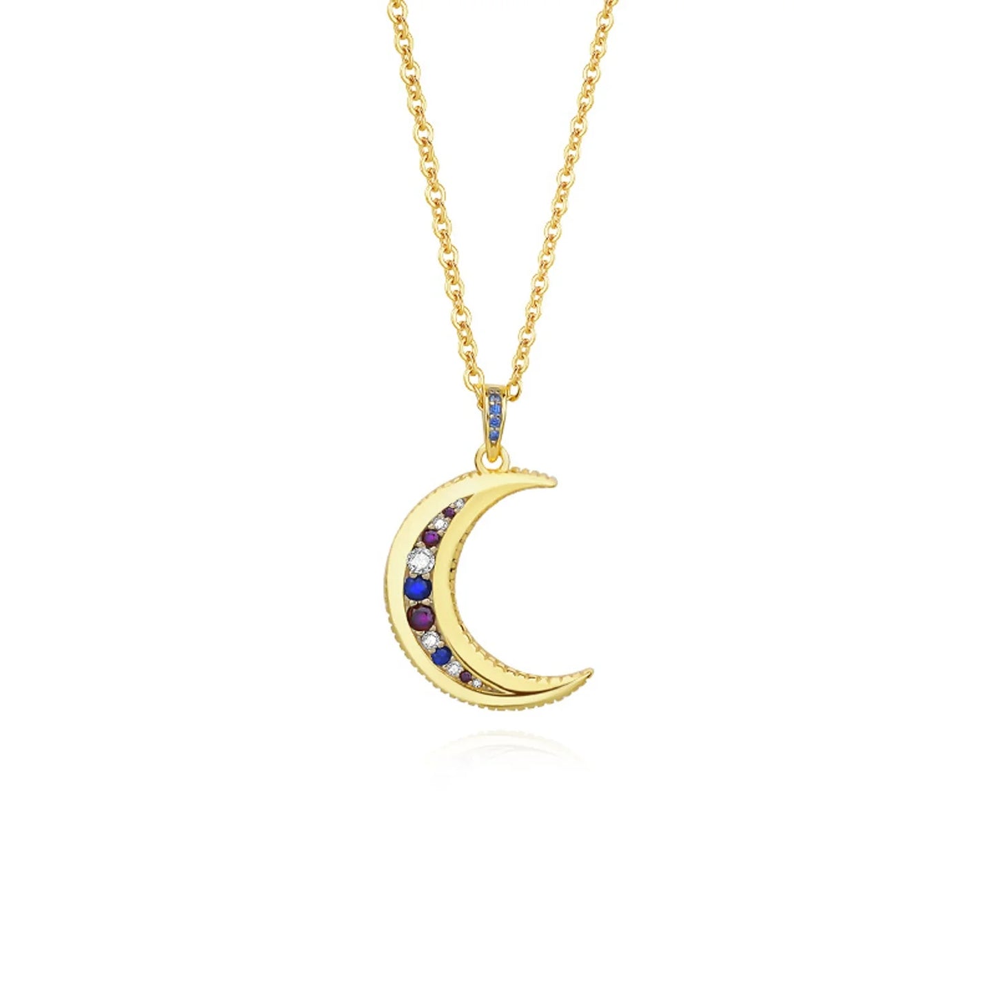 CELESTE MOON NECKLACE-0