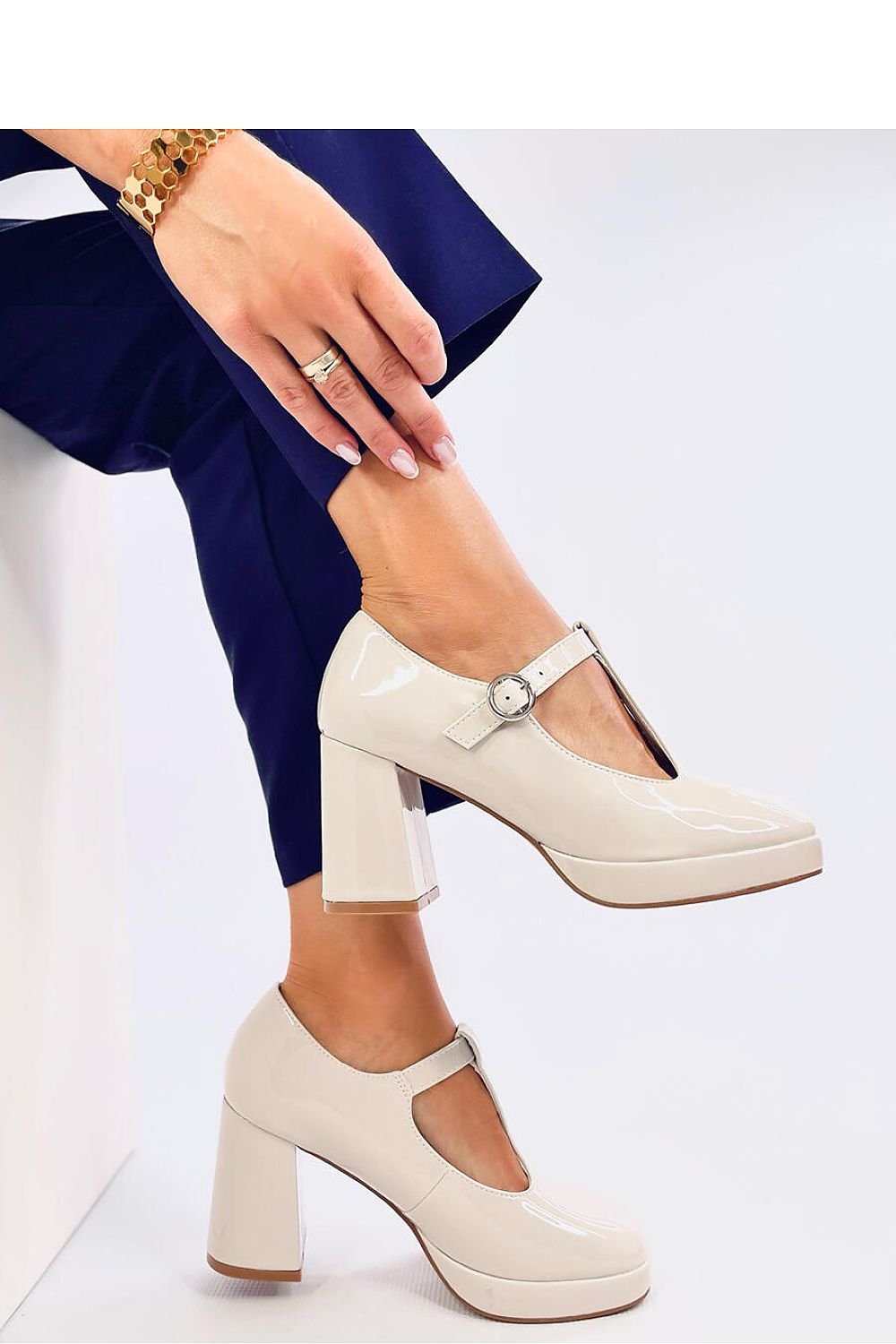 Scarpe con zeppa Inello-Mary Luxe Boutique