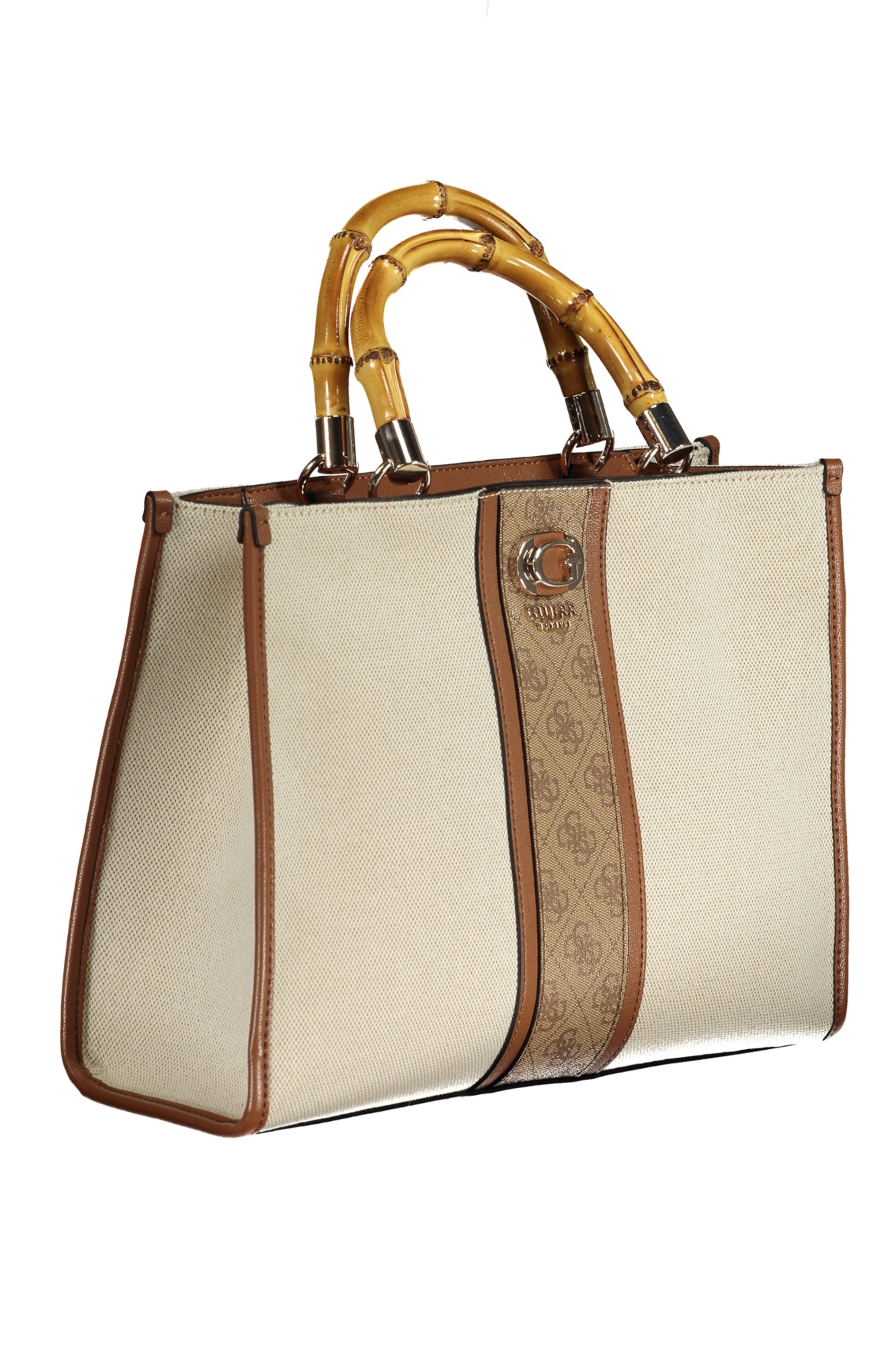 GUESS JEANS BEIGE WOMEN'S BAG-2