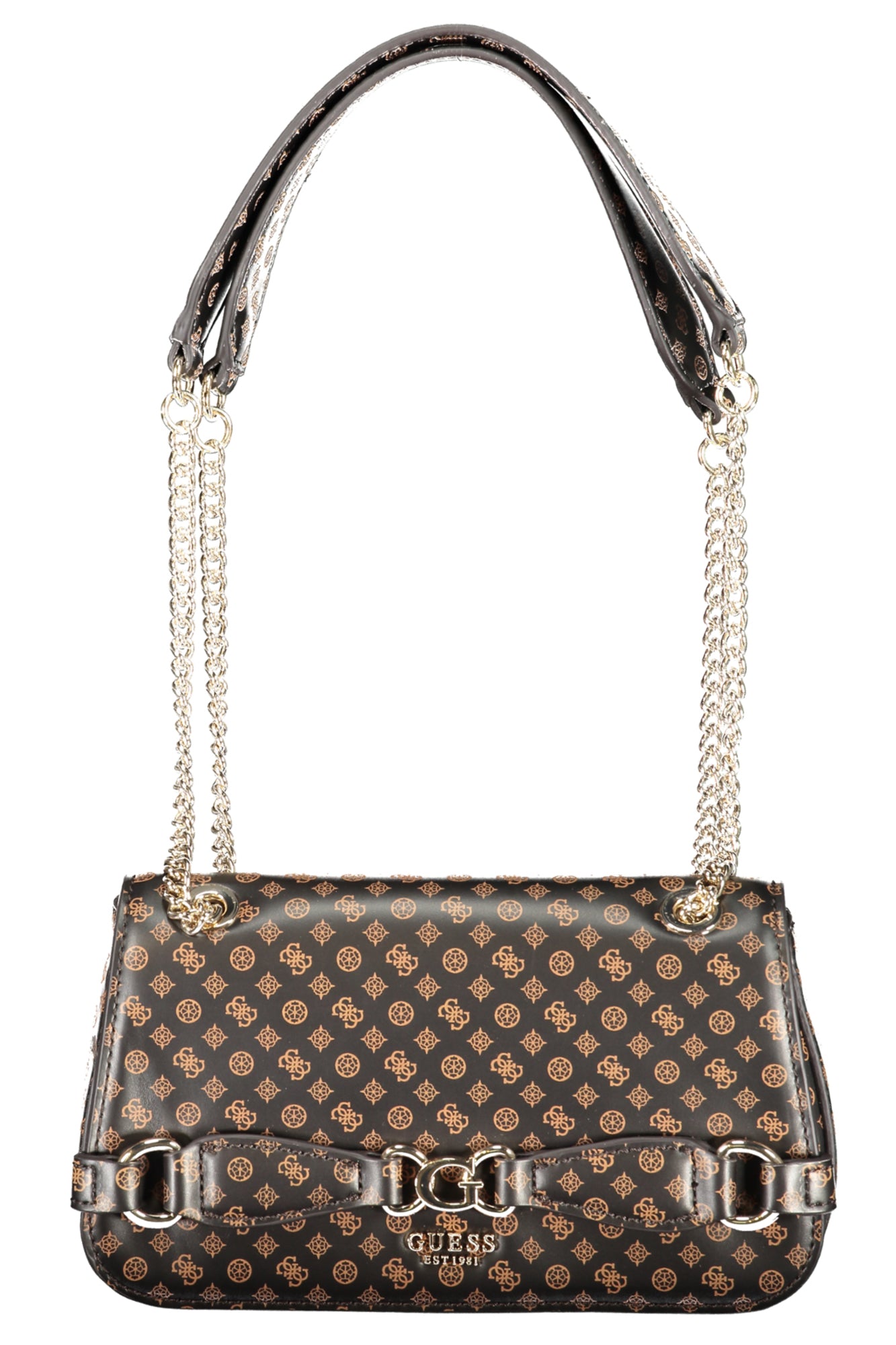 GUESS JEANS BROWN WOMEN'S BAG-0