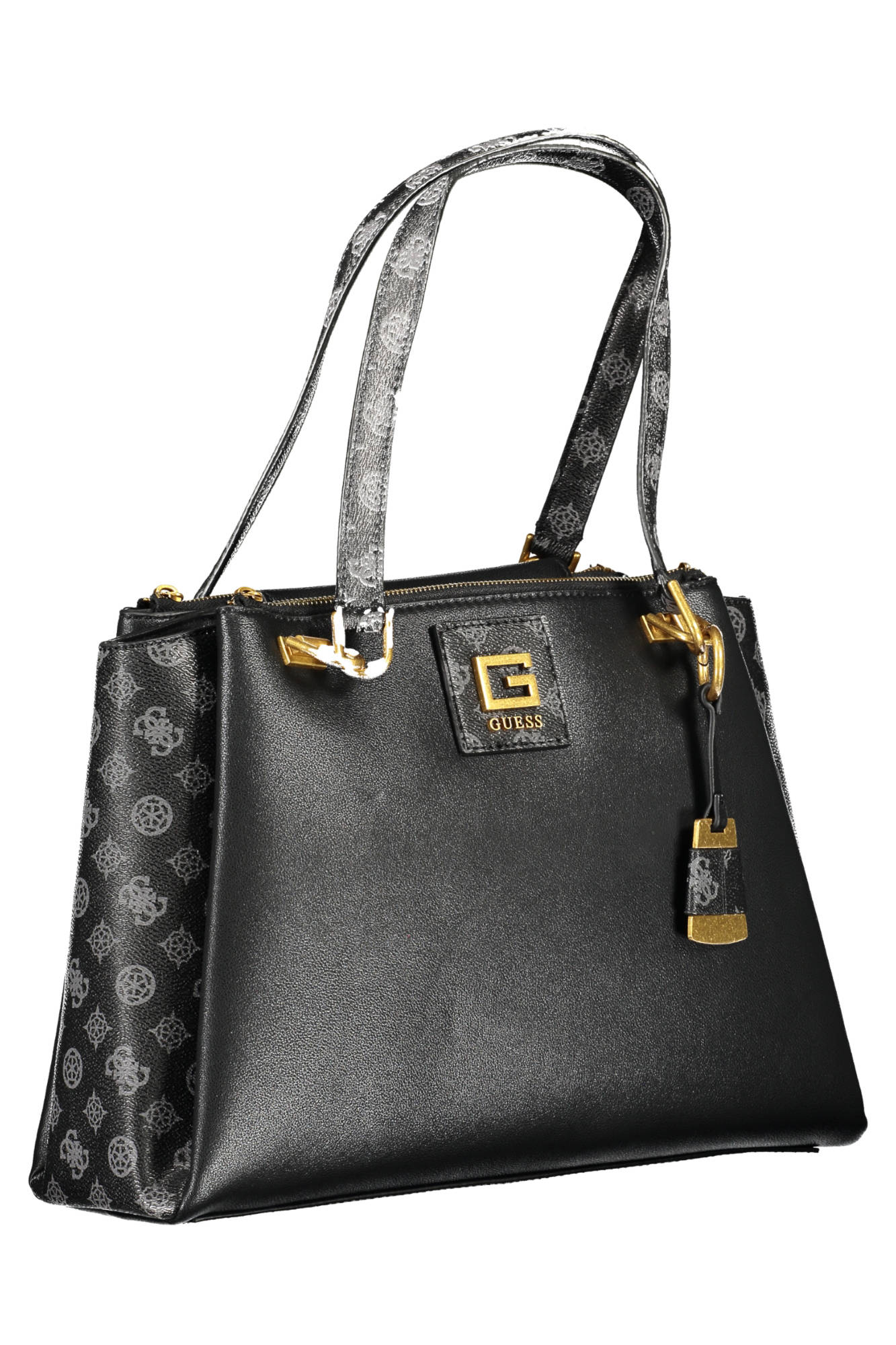 GUESS JEANS BLACK WOMEN'S BAG-2