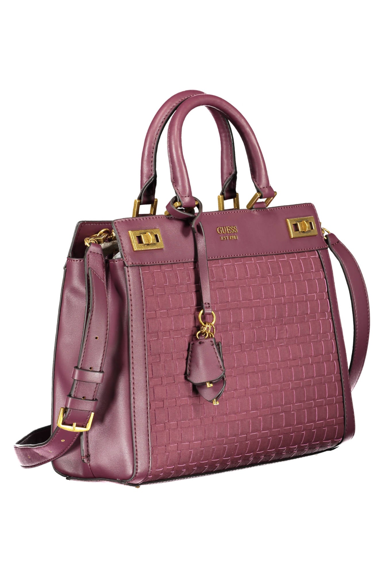 GUESS JEANS PURPLE WOMAN BAG-2