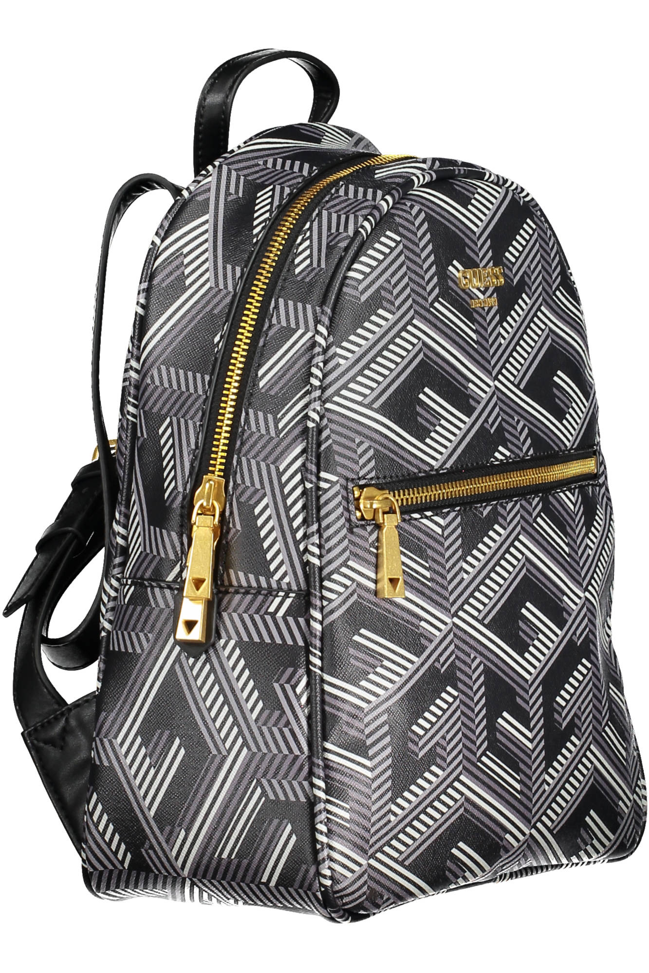 GUESS JEANS BLACK WOMEN'S BACKPACK-2