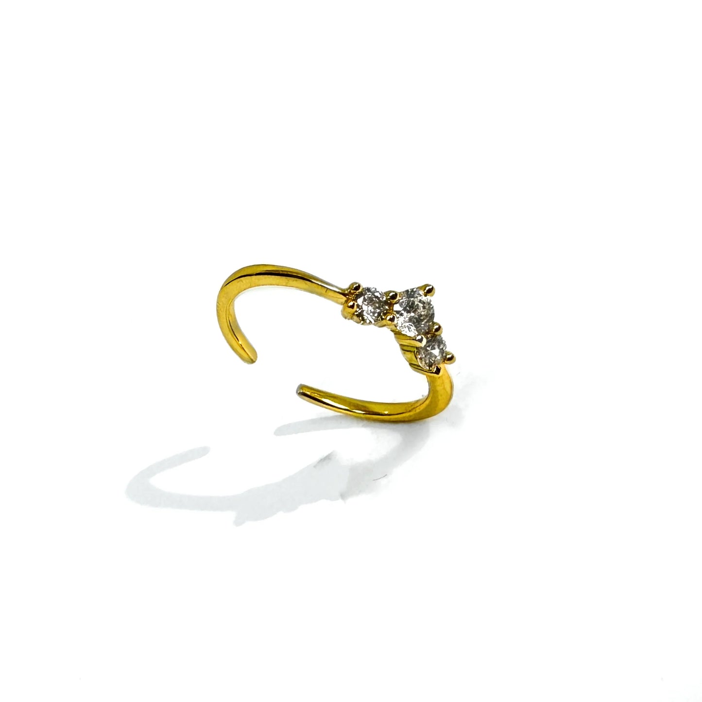 MARIE WISHBONE RING-0