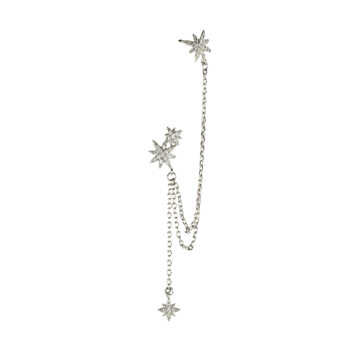 STELLATA earring with ear cuff-0