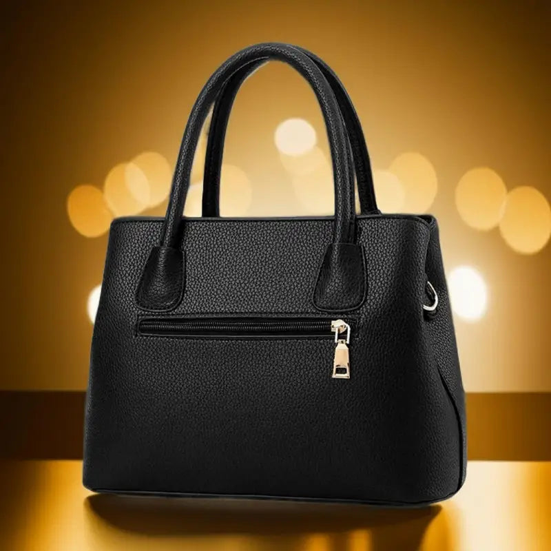 Stylish Leather Handbag Diagonal-1