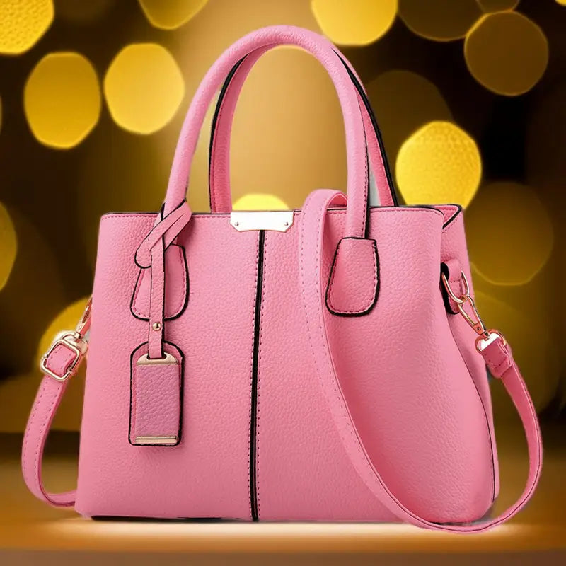 Stylish Leather Handbag Diagonal-8