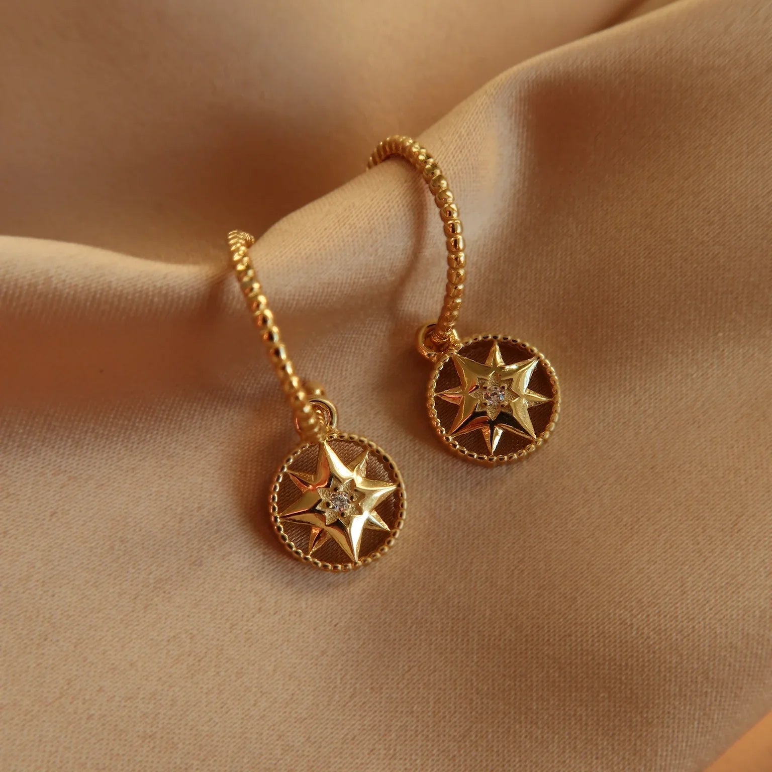 VENUS HOOPS EARRINGS